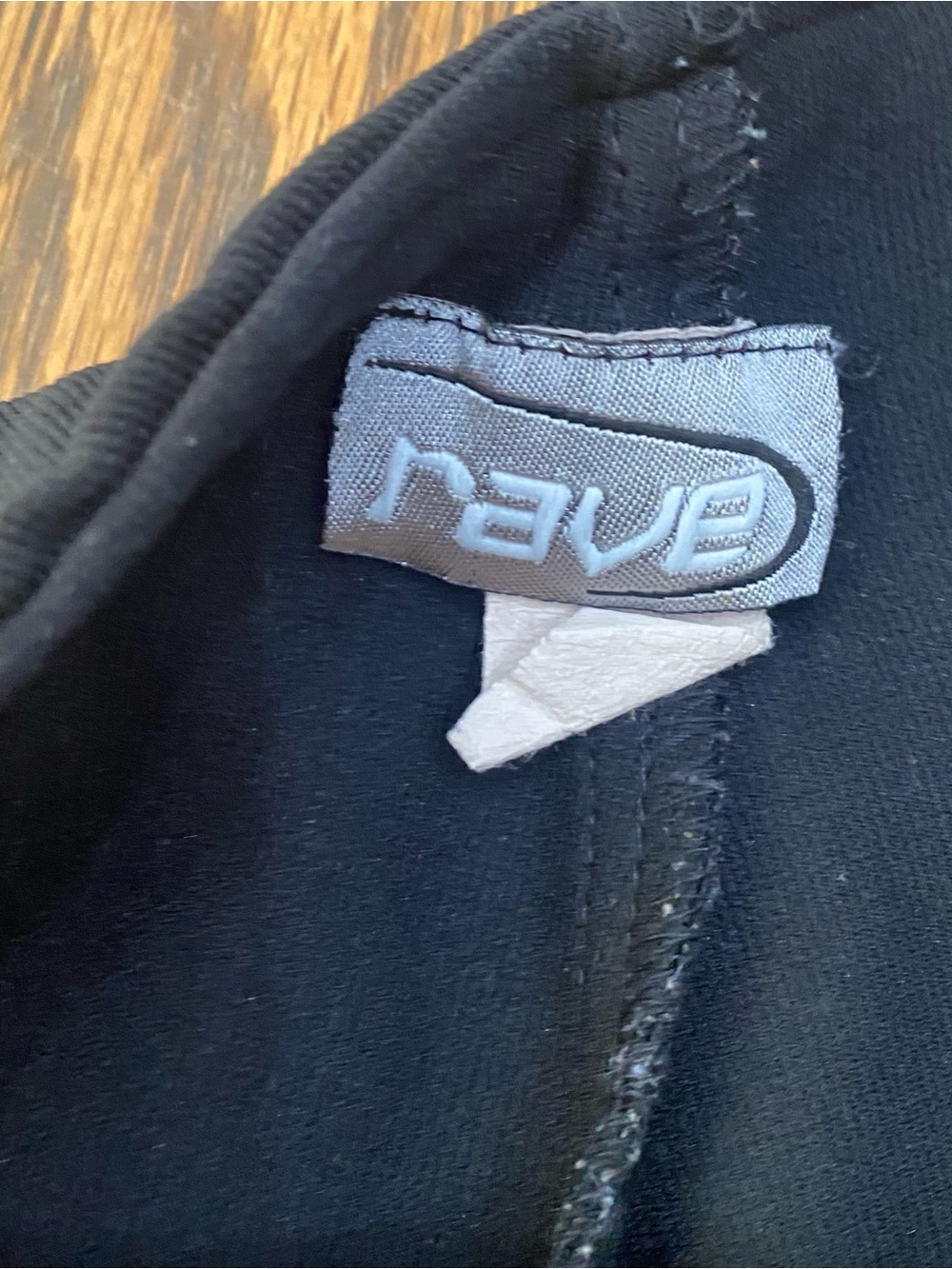 Vintage Rave Black Ribbed Skort - Picture 7 of 8
